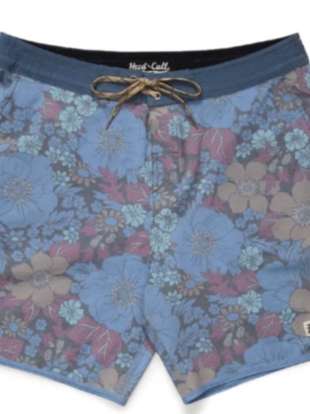Howler Brothers Men's Stretch Bruja Boardshorts NWT Size 36 Flower Power Blue